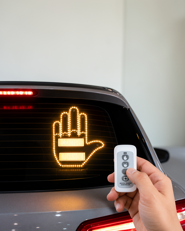 LED Jest Işığı – Kompakt Tasarım, Selam ve Teşekkür Modları