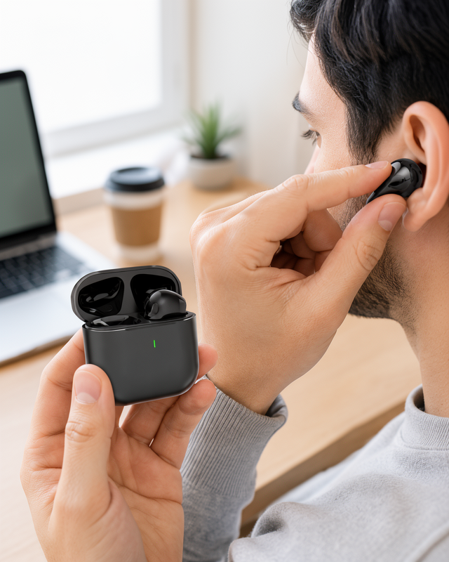 TWS Pro 5 Bluetooth Kulaklık – Yeni Nesil Kablosuz ve Şarj Kutusu ile