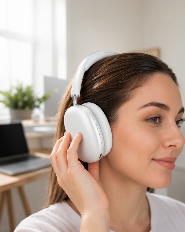 Yeni Nesil 5 Saat Kesintisiz Müzik İçin Gürültü Azaltmalı Bluetooth Kulaklık
