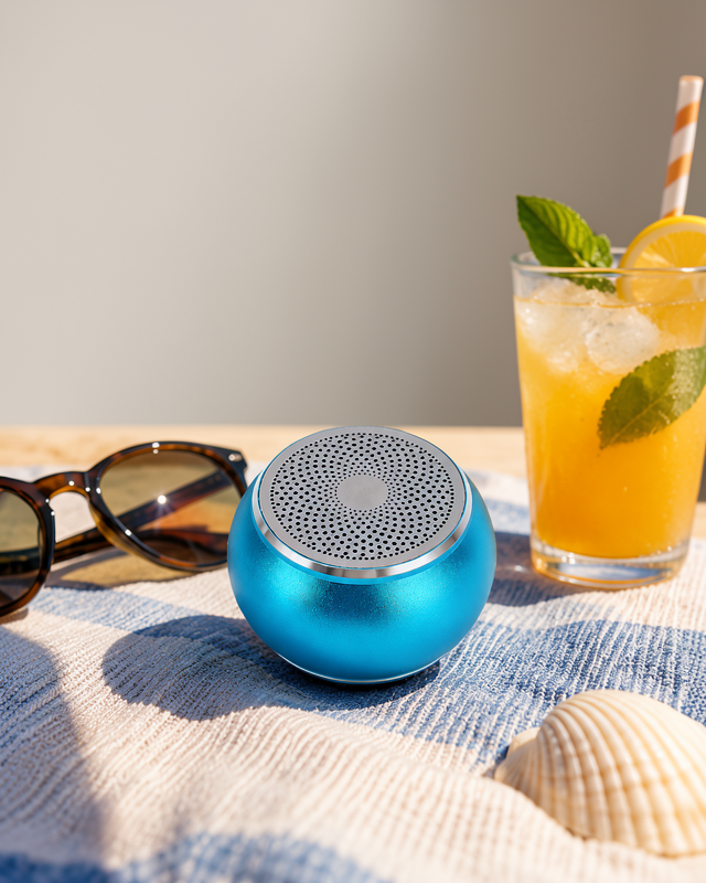 Yeni Nesil 9m Menzilli Taşınabilir Mini Bluetooth Hoparlör ve Dahili Mikrofon