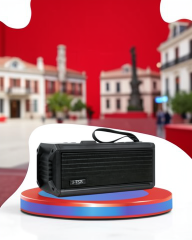 J-IPOX P520 8W Sesli FM Radyolu Bluetooth Hoparlör Güneş Enerjili
