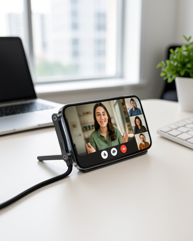 240W Type-C'den Type-C'ye Telefon Standlı Şarj Kablosu