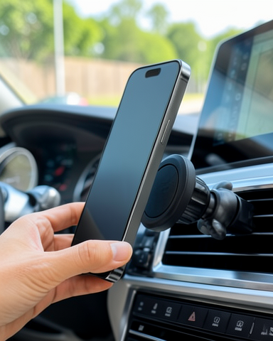 Universal Telefon Standı Güçlü Manyetik Araç İçi Telefon Tutucu