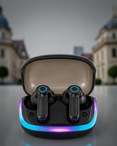 Kablosuz TWS Kulaklık Bluetooth 5.4 Quad ENC Mikrofon ile