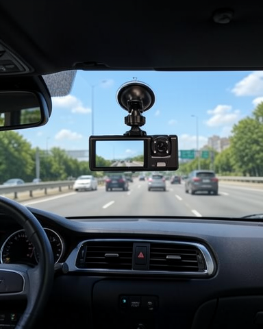 Çift Kameralı Full HD 1080P WiFi Destekli Araç Kayıt Kamerası 170° Geniş Açılı