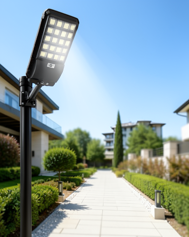 Uzaktan Kumandalı 3 Modlu Bahçe Lambası Hareket Sensörlü Solar LED