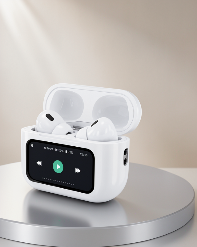 Yeni Nesil Suya Dayanıklı ANC Gürültü Önleyici Dokunmatik Ekranlı Bluetooth Kulaklık