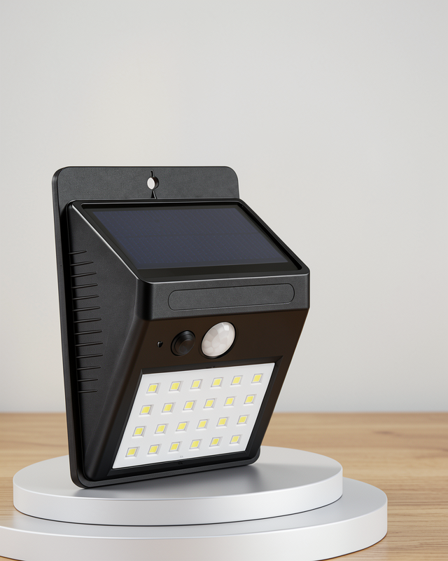Yeni Nesil 20 LED'li Su Geçirmez IP65 Solar Sensörlü Bahçe ve Veranda Aydınlatma