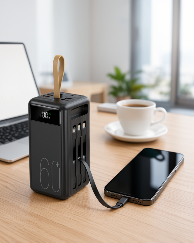 Yeni Nesil Powerbank Seyahat ve Kamp İçin Taşınabilir Güç Kaynağı