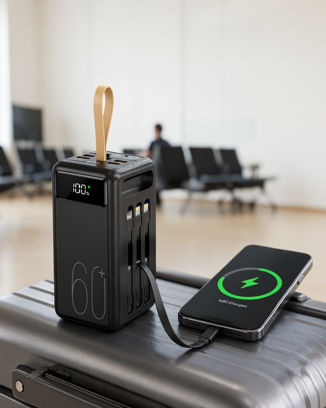 Yeni Nesil Çoklu Çıkışlı Powerbank, Tüm Cihazlarla Uyumlu