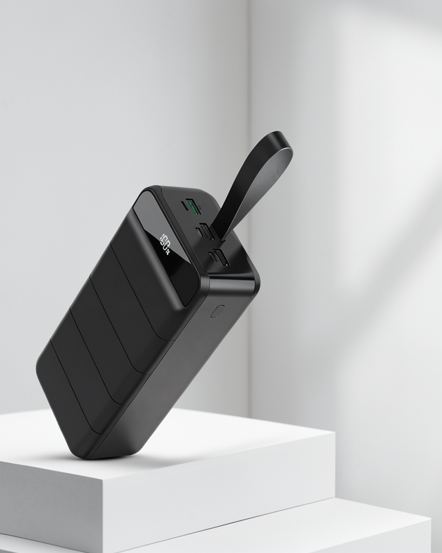 Hızlı Şarj Destekli, 4 USB Portlu 50.000 mAh Kapasiteli Taşınabilir Powerbank