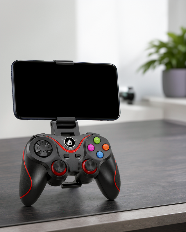 Bluetooth Joystick Kablosuz Oyun Kolu Android Uyumlu Gamepad