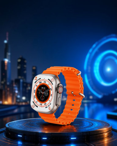 49 Mm Çift Kordonlu Ultra Akıllı Saat, Bluetooth ile Arama Cevaplama