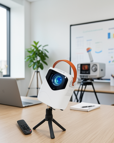 Bluetooth 4k HD Kumandalı Projeksiyon Ev Sineması