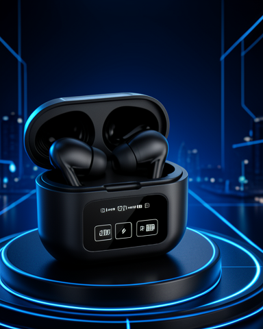 Bluetooth 5.0 Yeni Nesil Pro Ekranlı Kulaklık