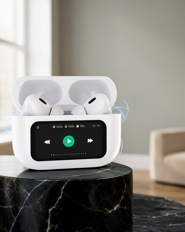 Yeni Nesil TWS Dokunmatik Ekranlı Bluetooth Kulaklık, Tüm Telefonlarla Uyumlu