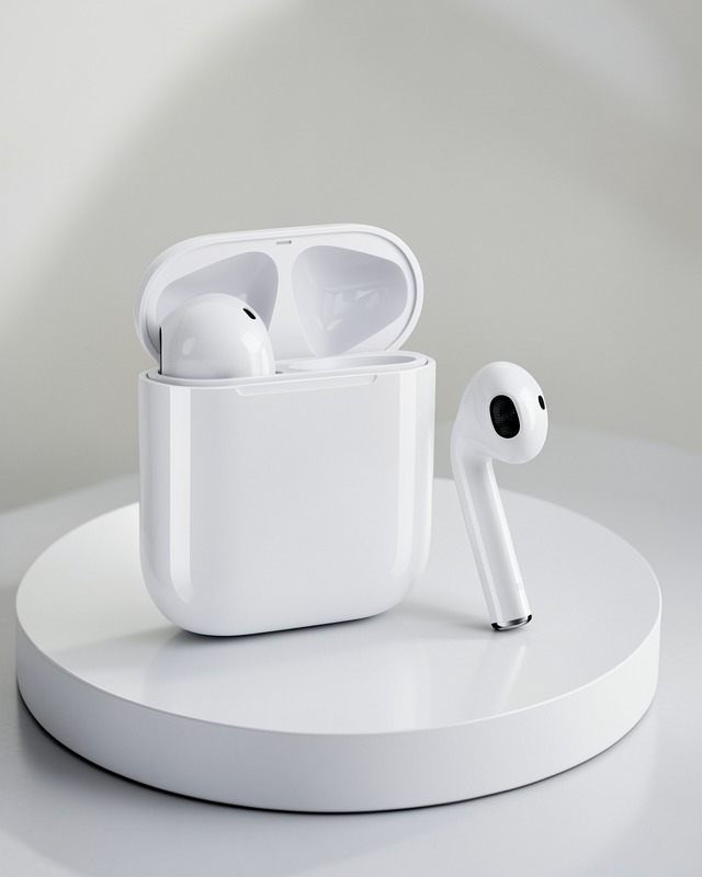 Kablosuz Kulaklık 2. Nesil Bluetooth, Android ve iOS ile Uyumlu, Çağrı Cevaplama