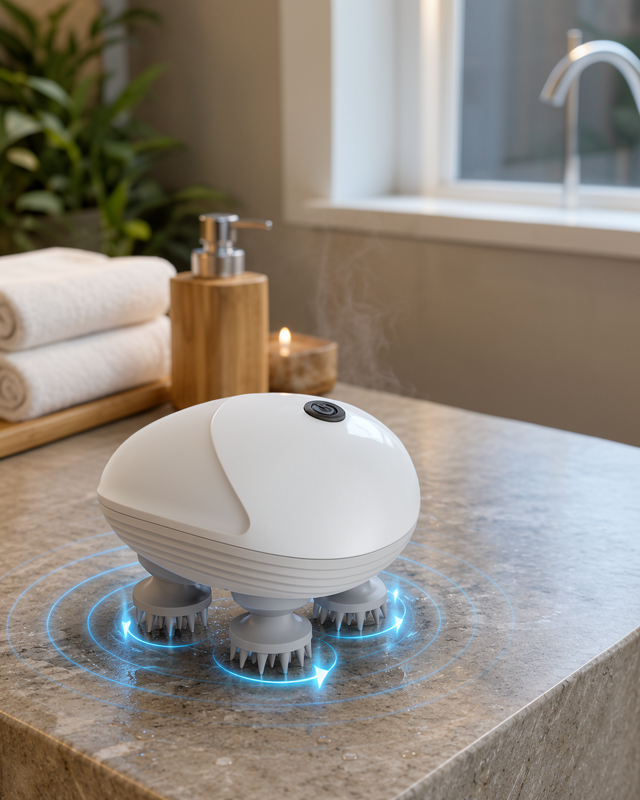 Elektrikli Kafa Masaj Aleti ile Derin Masaj Deneyimi