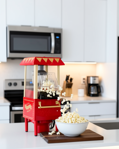 Yağsız Popcorn Makinesi ile Sağlıklı Atıştırmalıklar Hazırlayın