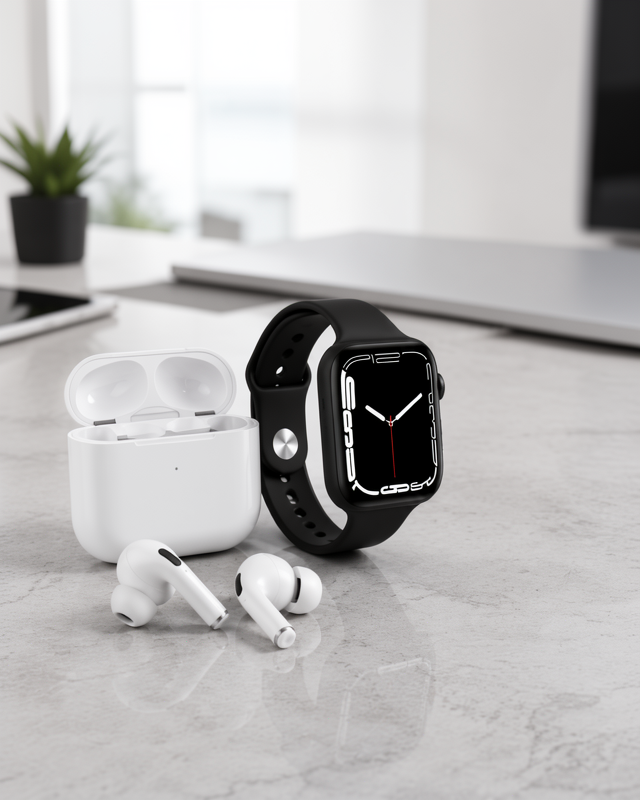 Yeni Nesil Pro Bluetooth Kulaklık TWS ve 2025 Model Akıllı Saat Yüksek Ses Kalitesi