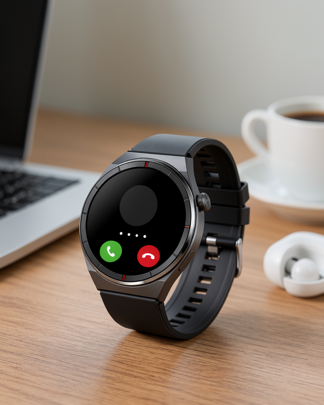 Yeni Nesil Nabız Sensörlü Akıllı Saat, Bildirim Görebilen GPS Takibi ve Spor Modları