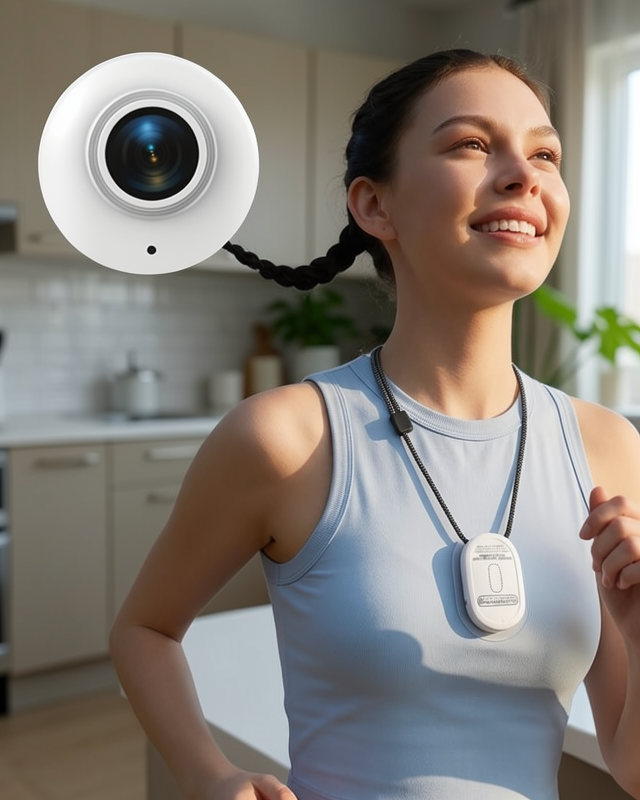 4K Spor Kamera, Manyetik Sabitleme ve Geniş Açı Lens ile Mobil Bağlantı