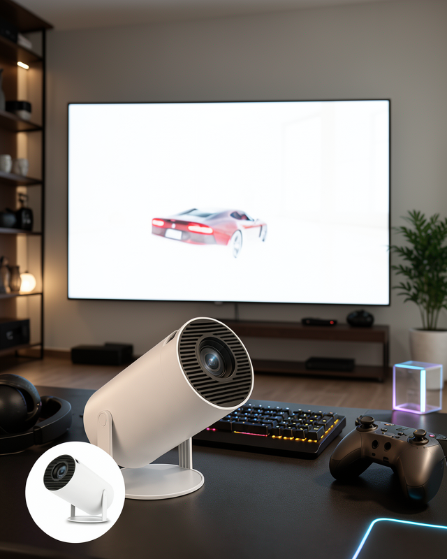 Yeni Nesil Kablosuz Projeksiyon 160 ANSI Lümen ve Full HD Teknolojisi