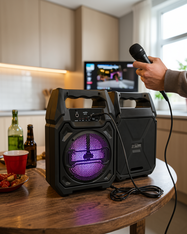 Yeni Nesil 6.5 İnç TWS Bluetooth Hoparlör Kablosuz
