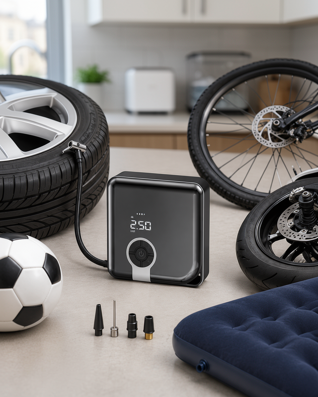 Yeni Nesil 150 PSI Kapasiteli Diyafram Tip Yüksek Basınç Kompresörü