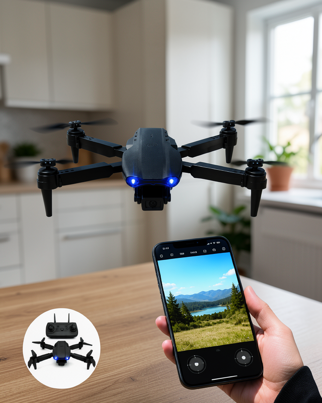 Katlanabilir Gövdeye Sahip 99 Pro Akıllı Kamera Drone 4K HD Kamera ve APP Kontrolü