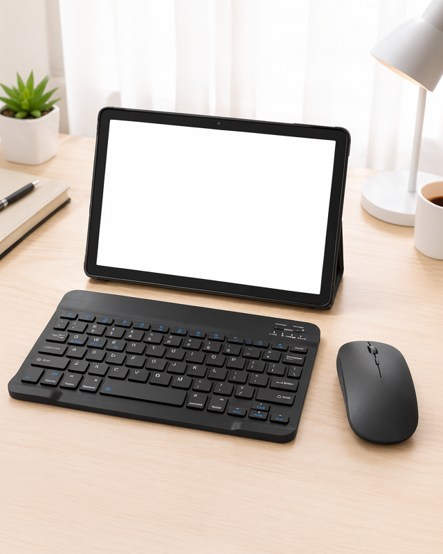 Mobil İnternet Destekli Tablet, Bluetooth Klavye ve Mouse Seti, Android İşletim Sistemi, SIM Kart Girişi
