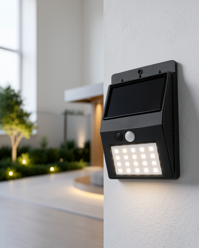 Yeni Nesil Sensörlü Led Işık ile Güneş Enerjili Dekoratif Lamba Bahçe Aydınlatma