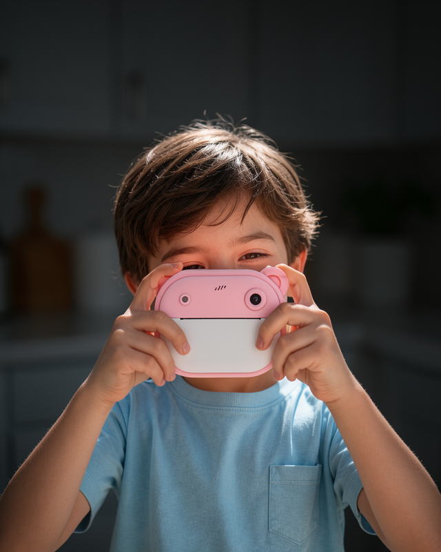 24MP HD Çift Lensli Anında Baskı Özellikli Şipşak Kamera ve 32GB Hafıza