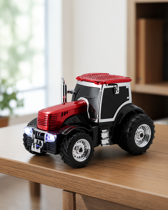 Bluetooth Hoparlör - Taşınabilir Nostaljik Araç Tasarımıyla