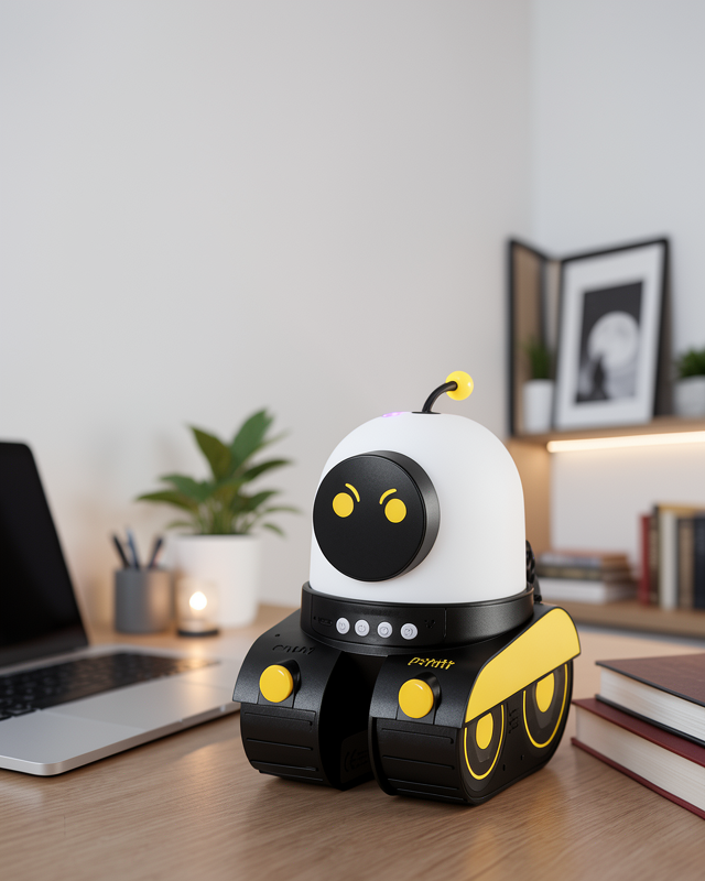 Yeni Nesil Bluetooth Hoparlörlü Yıldızlı Gökyüzü Projektörü Robot Tasarımı