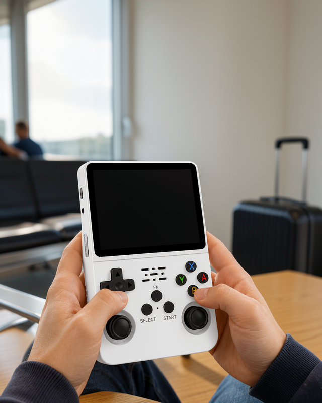 Yeni Nesil Retro Oyun Konsolu – Çoklu Platform Uyumu, Çift MicroSD Desteği, 3200 mAh Batarya