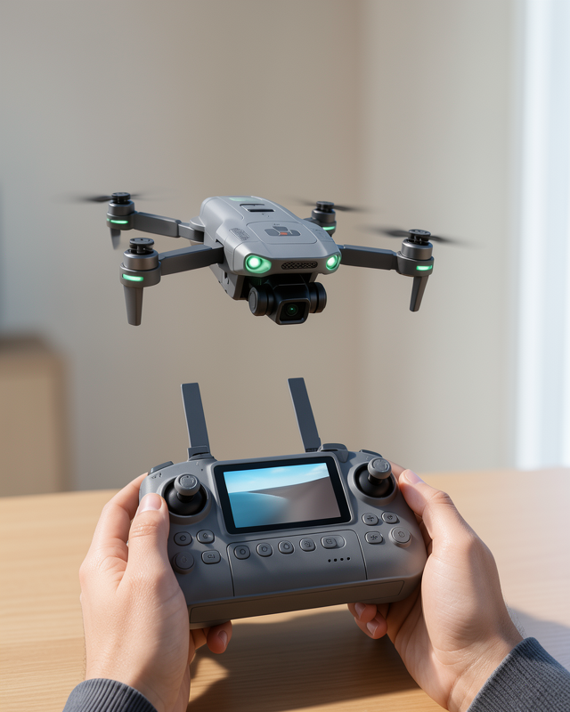Canlı Görüntü Aktarımlı Akıllı Sensörlü Drone