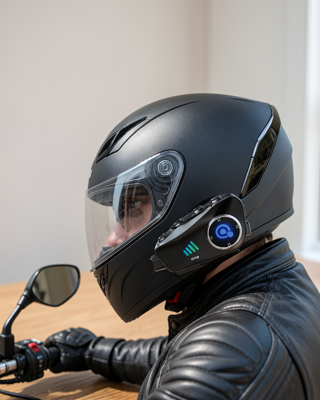 Q28 Bluetooth 5.3 Su Geçirmez 1080P HD Kameralı Motosiklet Kask Kulaklık