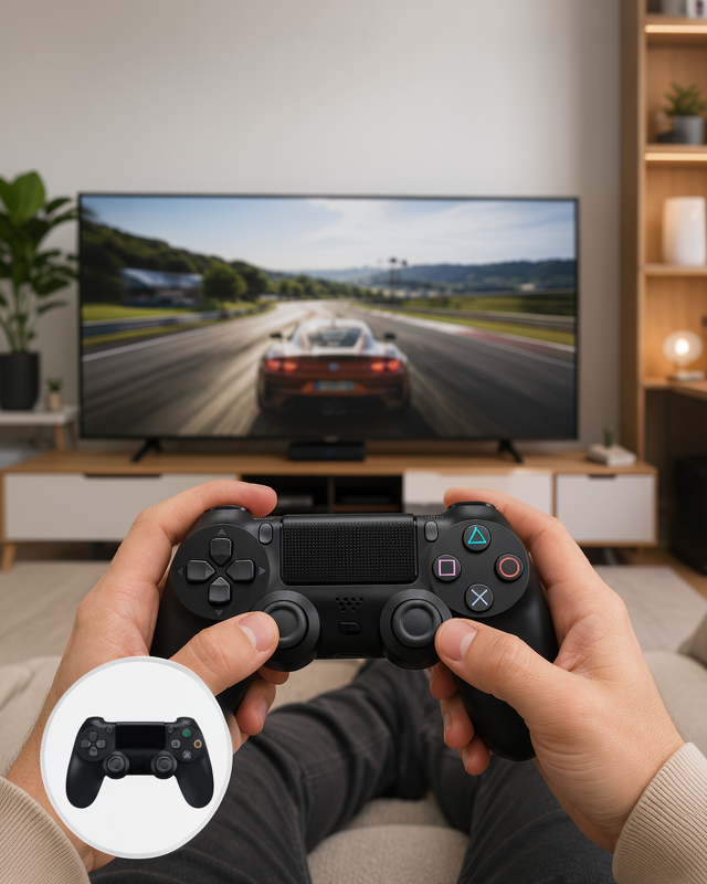 Yeni Nesil Kablosuz Oyun Kolu – Yüksek Hassasiyetli Analog Kontrol ve Ergonomik Tasarım