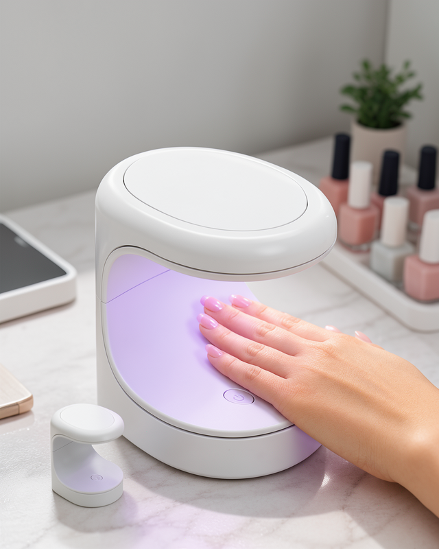 Yeni Nesil Taşınabilir Mini Tırnak Kurutucu UV Led Teknolojisi ile Kalıcı Oje