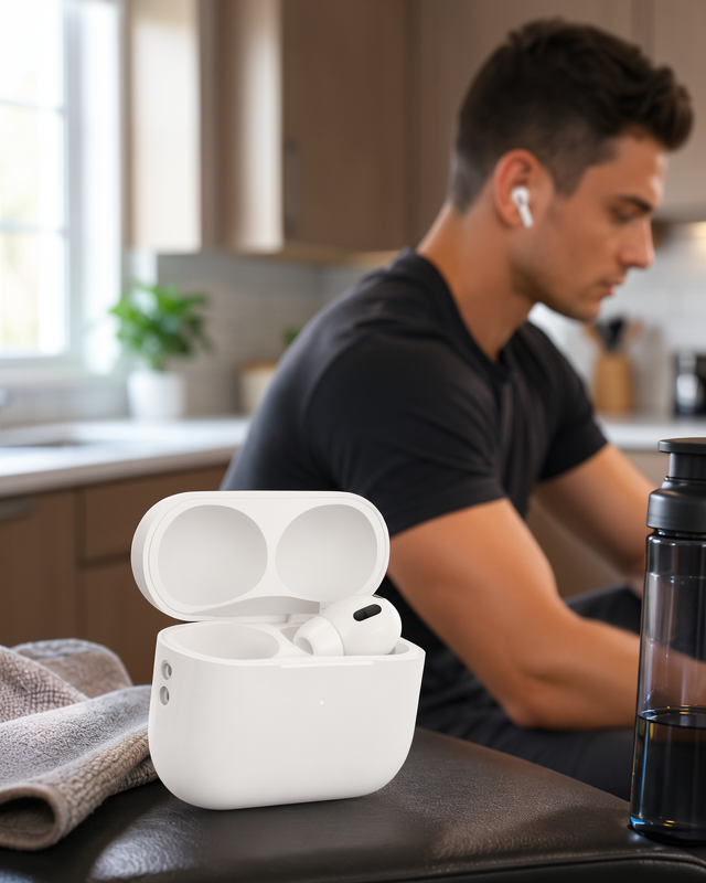 Uzun Pil Ömrü ve Adaptif Ses Teknolojisiyle Kablosuz Gürültü Engelleyici Bluetooth Kulaklık