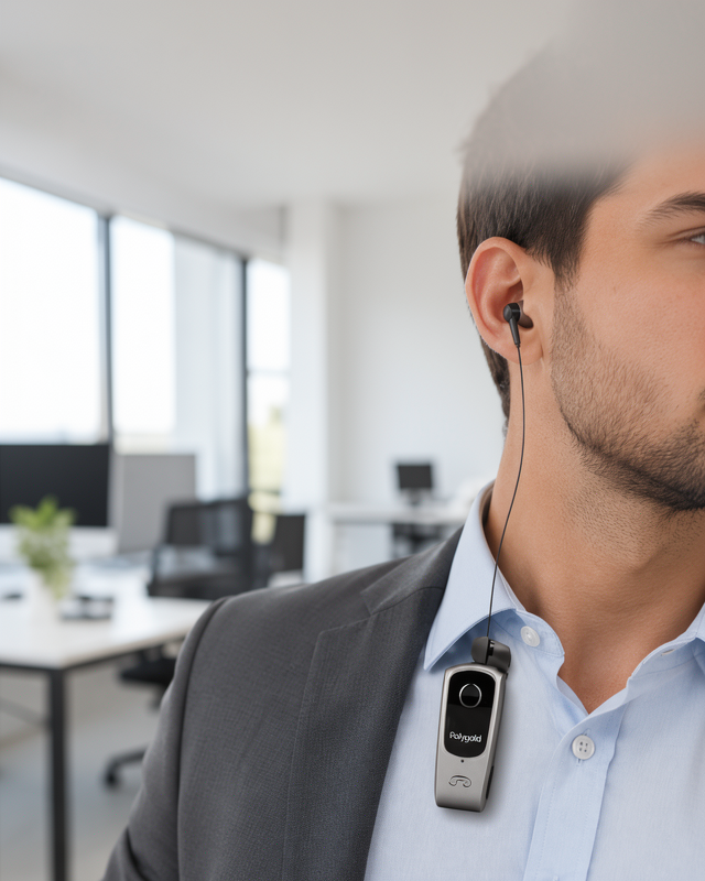 Uzun Pil Ömrüne Sahip Klipsli Bluetooth Kulaklık