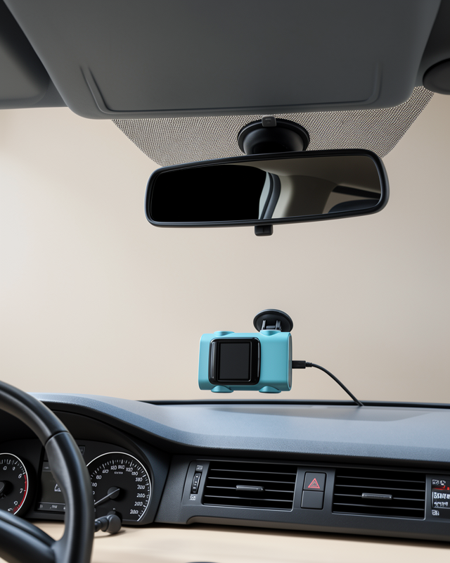 Yeni Nesil Kompakt Dash Kamera, USB Şarj ve TF Kart Desteği ile