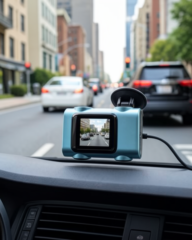 Yeni Nesil Geniş Açılı Sürekli Kayıt Mini Araç İçi Kamera