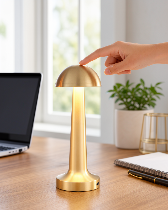 Yeni Nesil 1800 mAh Bataryalı Modern Tasarım Şarjlı Masa Lambası