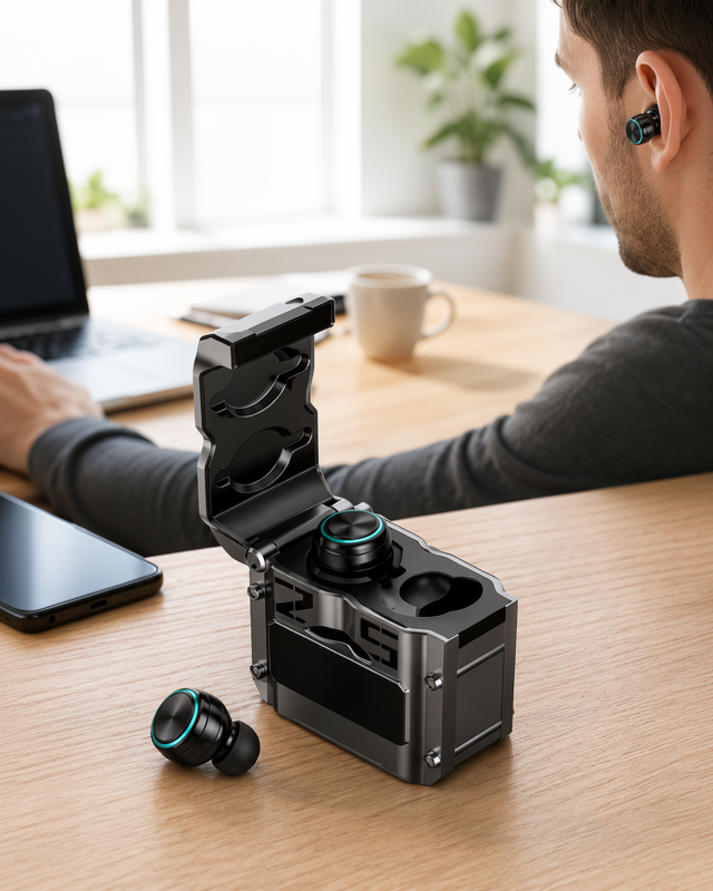 Yeni Nesil Dokunmatik Kontrollü Suya Dayanıklı Bluetooth Kulaklık