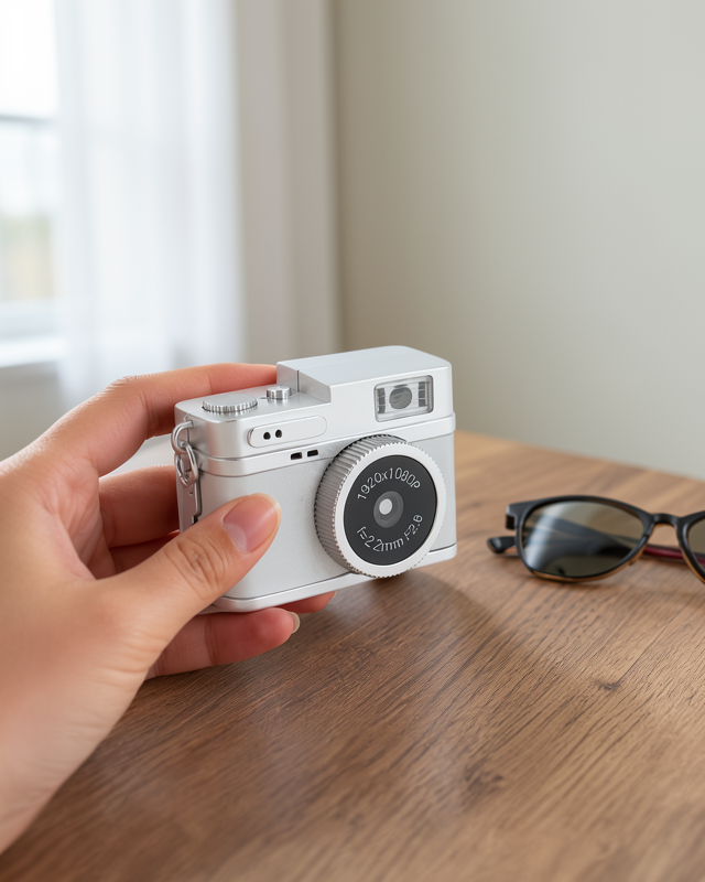 Yeni Nesil 1080P Video Çekim LED Işıklı Taşınabilir Cep Boy Dijital Kamera
