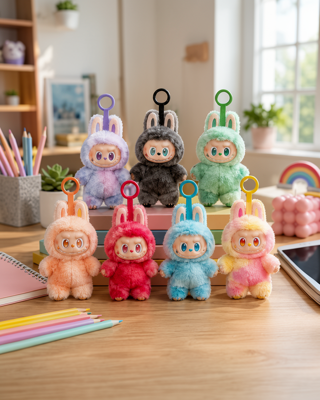 Yeni Seri Labubu Peluş Figür Oyuncak Dekoratif