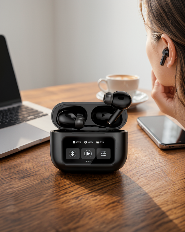 Yeni Nesil Dokunmatik Kontrol Özellikli Kablosuz Bluetooth Kulaklık Pro