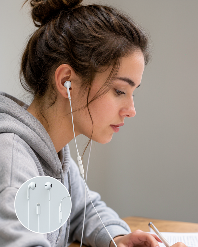 Yeni Nesil Kablolu Kulaklık, Ergonomik Tasarımlı Stereo Ses Performansı